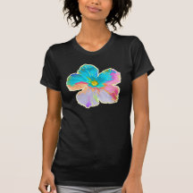 Fleur sauvage peint #2 t-shirts