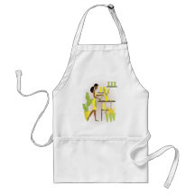 Fleuriste-Jaune Tablier