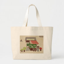 Fleuriste vintage Fourre-tout Sacs En Toile