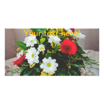 Fleurit le bouquet photocarte customisée