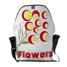Fleurit le rouge besace