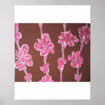 FLEURS CHAUDES POSTERS