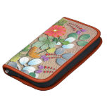 Fleurs colorées lumineuses d'automne agenda folio