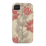 Fleurs Coque Vibe iPhone 4