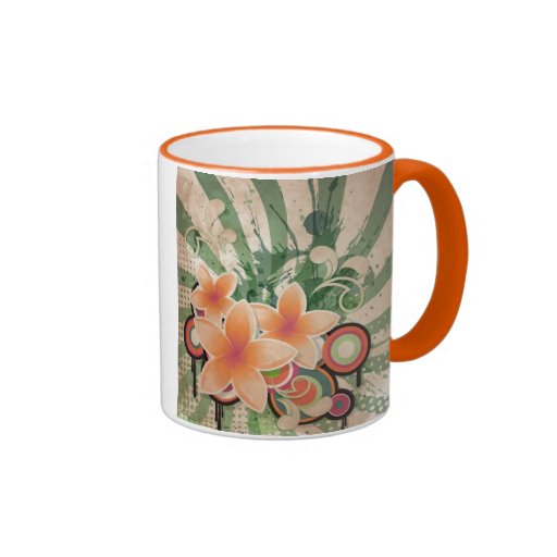 Fleurs de battement mug