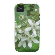 Fleurs de Blackberry Étui Case-Mate iPhone 4
