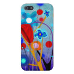 Fleurs de bleu de Rupydetequila coques iphone