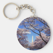 Fleurs de cerisier dans DC de Washington Porte-clefs