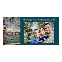 Fleurs de cerisier Photocard Photocartes Personnalisées