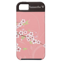 Fleurs de cerisier roses molles coque iPhone 5 Case-Mate