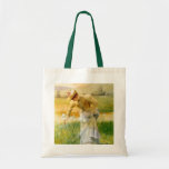 Fleurs de cueillette de femme sacs