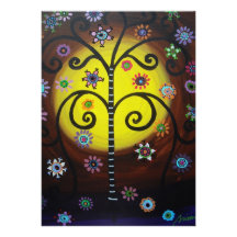 FLEURS DE LA VIE BAR/BAT MITZVAH CARTONS D'INVITATION