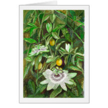 Fleurs de passion carte