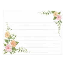 Fleurs de ressort de carte de recette de mariage carte postale