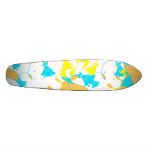 Fleurs de Sunkissed - blanc Planche À Roulette