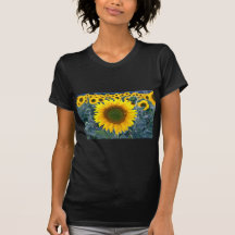 Fleurs de tournesols t-shirts