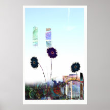 Fleurs de ville affiches