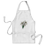 Fleurs d'edelweiss tablier