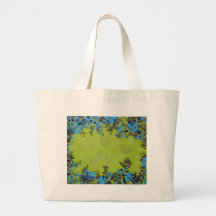Fleurs d'empiétement sac fourre-tout