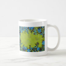 Fleurs d'empiétement tasses