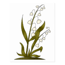 Fleurs des insectes "n" · Le muguet Cartes Postales