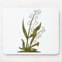 Fleurs des insectes "n" · Le muguet Tapis De Souris