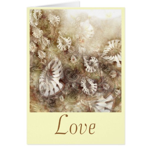 Fleurs d'imaginaire carte de vœux