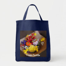 Fleurs du marché sac fourre-tout