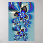 Fleurs en hiver posters