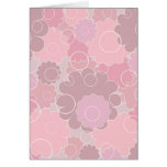 Fleurs en pastel - carte