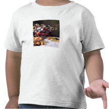 Fleurs et fruits par Claude Monet T-shirts