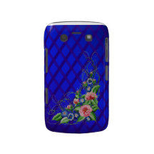 Fleurs fines coque Case-Mate blackberry
