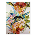 Fleurs jaunes d'ambiance cartes postales