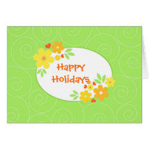 Fleurs lumineuses - carte