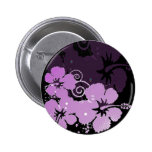 Fleurs pourpres badges avec agrafe