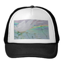Fleurs sauvages dans 3d casquettes de camionneur