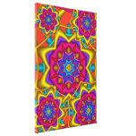 Fleurs tropicales d'imaginaire, wallart artistique impressions sur toile