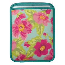 Fleurs vintages housses iPad