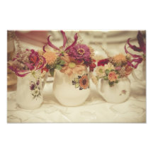 fleurs vintages impressions photo