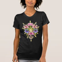 fleurs visage mireille t-shirt