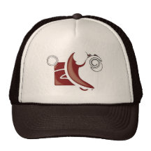 Floc tourbillonnant casquette