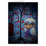 Flocon de neige d'ART POPULAIRE PAR des cartes de 