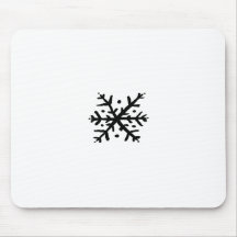Flocon de neige de flottement mini - ND Tapis De Souris