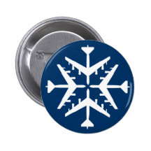 Flocon de neige des avions B-52 Pin's
