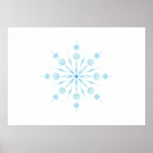 Flocon de neige posters