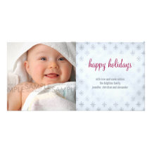 Flocons de neige : : Noël Photocard Modèle Pour Photocarte
