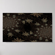 Flocons de neige posters