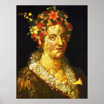 Flora - Giuseppe Arcimboldo Affiches