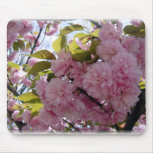 Floraison de ressort tapis de souris