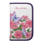 Floral attrayant et papillons agenda
